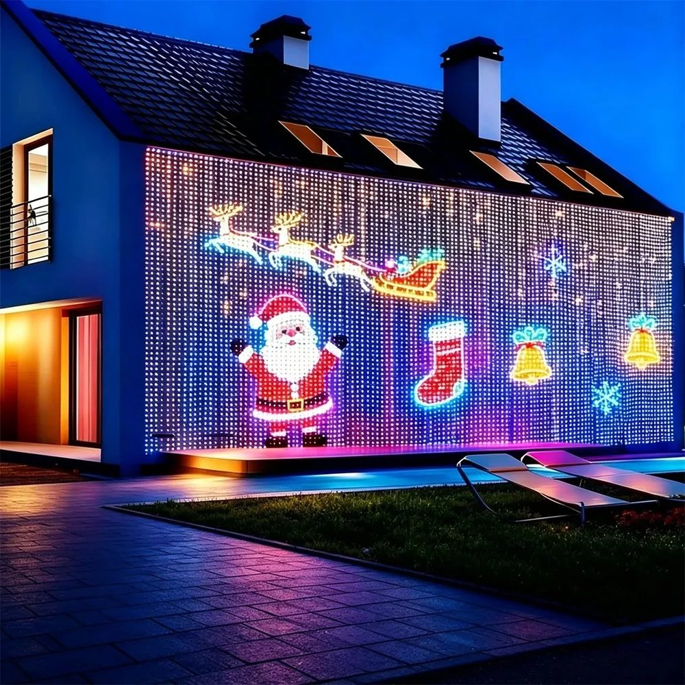 Cortina de luces inteligente 3 m con app y música